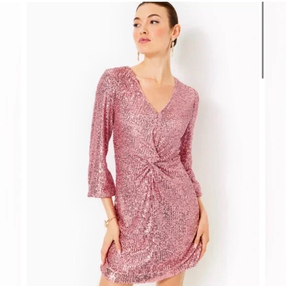 Lilly Pulitzer Estrella Sequin Dress - Picture 2 of 7